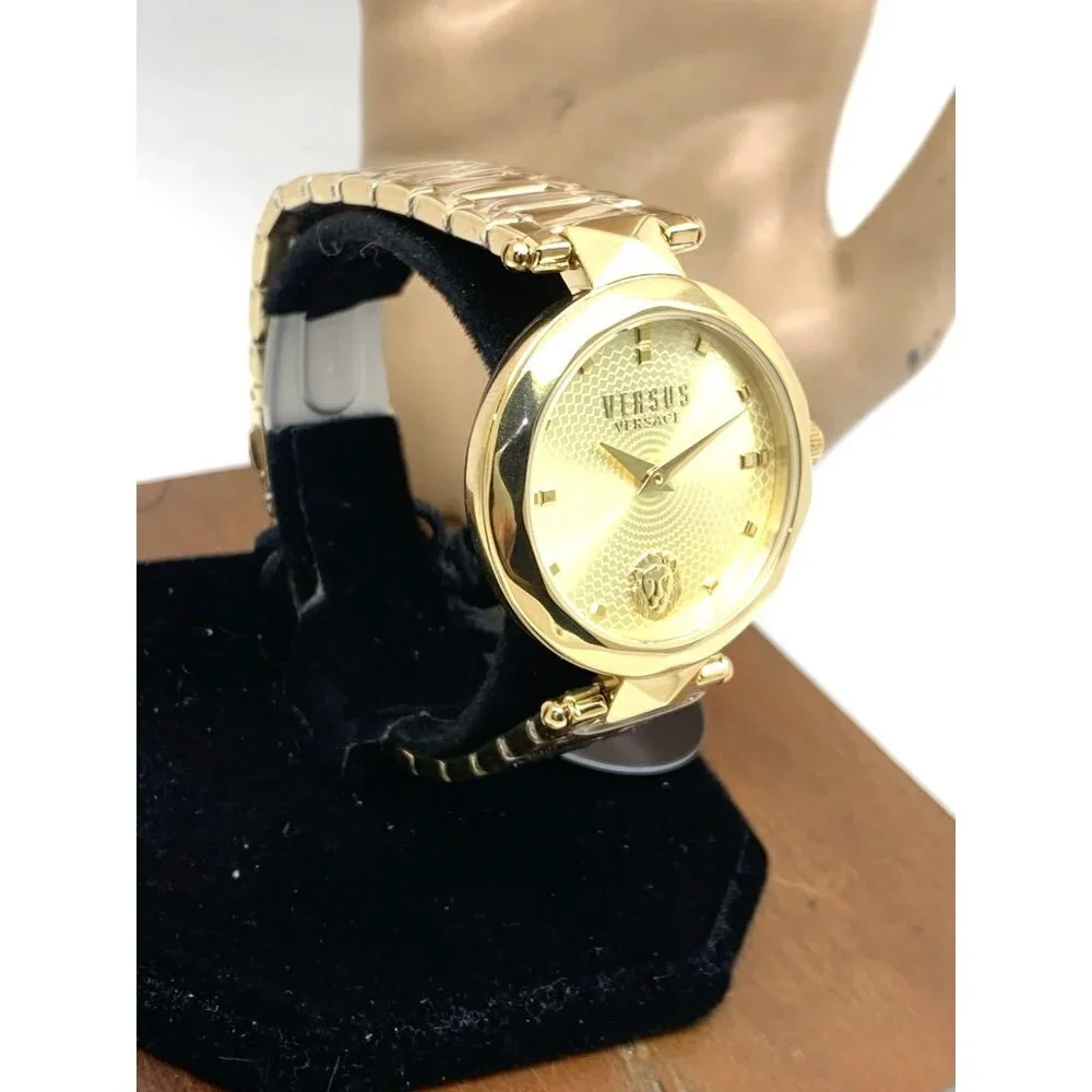 Versus by Versace Women's Watch VSPCD2H21 Quartz Gold Stainless Steel 36mm